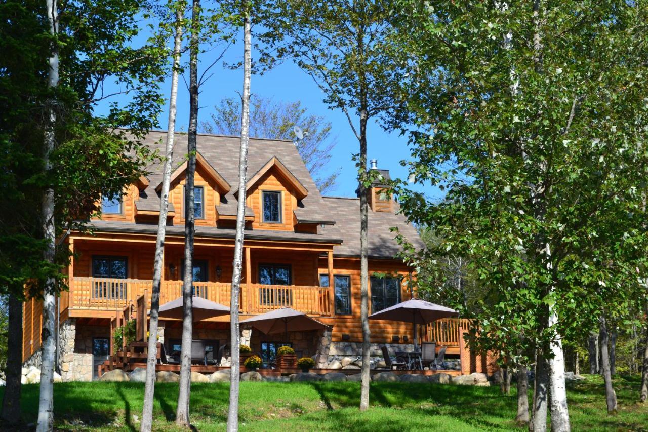 Selenia Lodge- Residences Et Chalets Dans Les Laurentides Saint-Remi-d'Amherst Exterior foto
