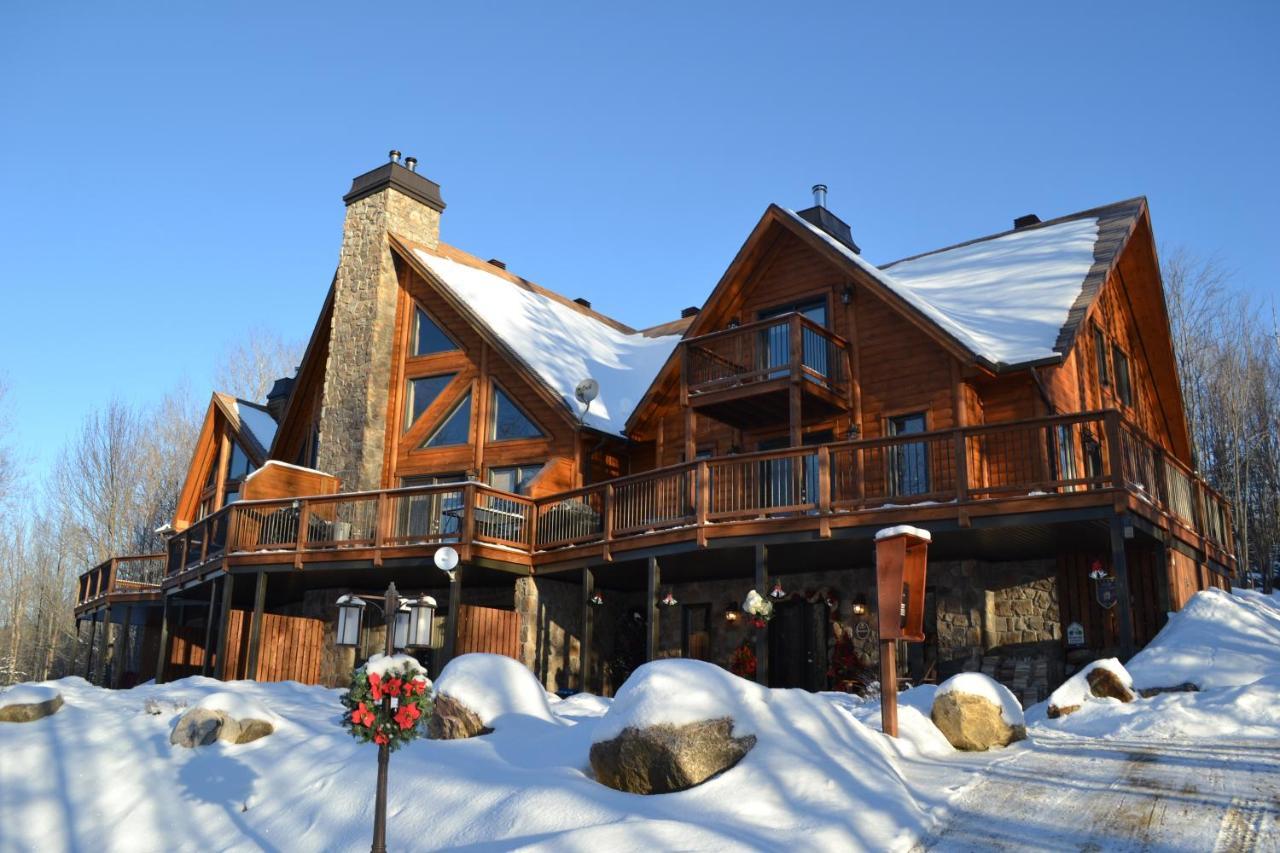 Selenia Lodge- Residences Et Chalets Dans Les Laurentides Saint-Remi-d'Amherst Exterior foto